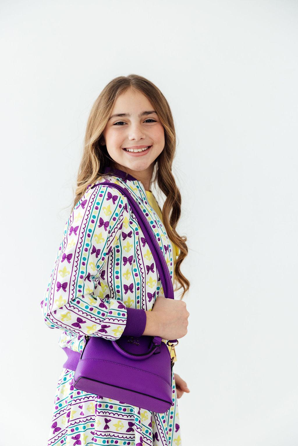 Mardi Gras Satin Jacket