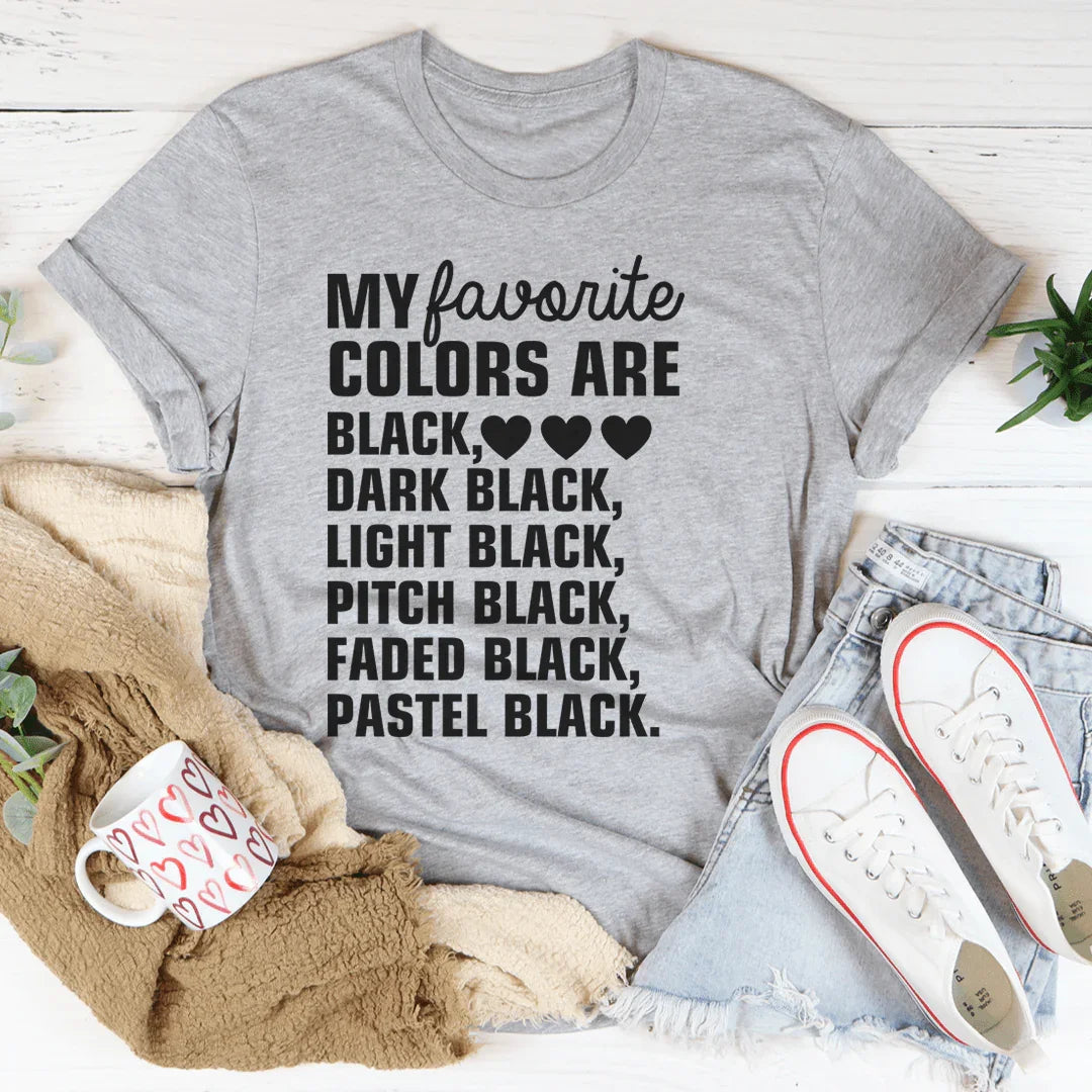 My Favorite Colors Tee