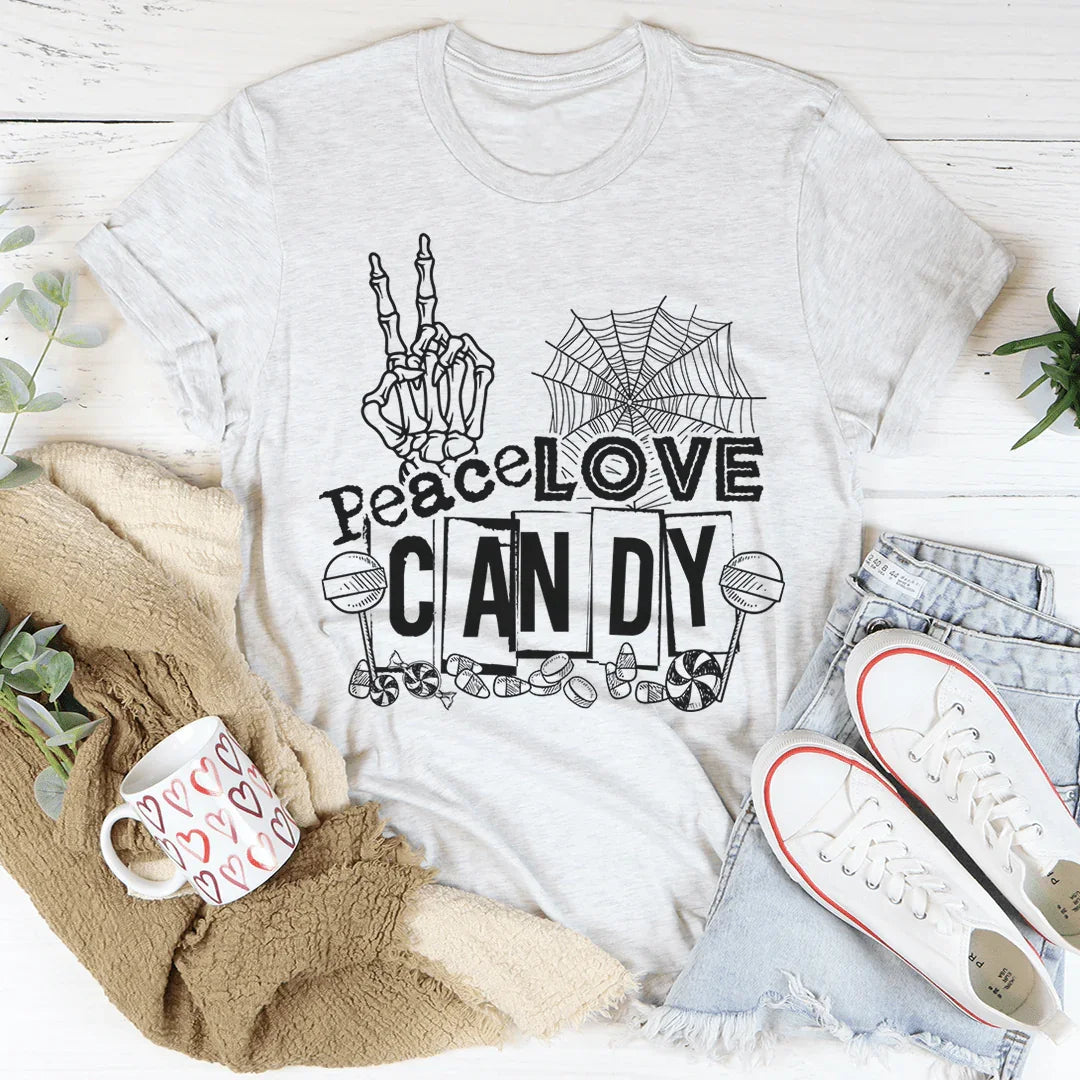 Peace Love Candy Tee