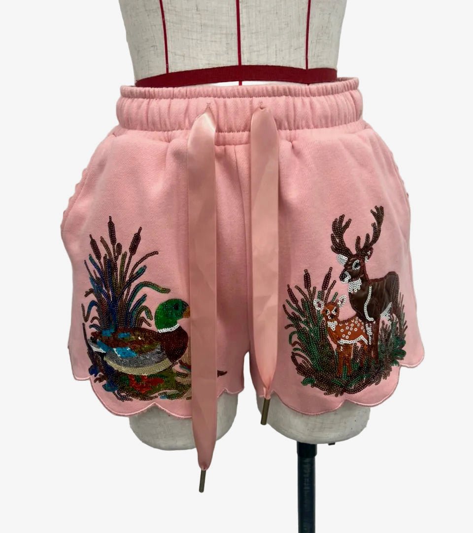 *Pre Order* Brianna Cannon Bucks And Birds Shorts