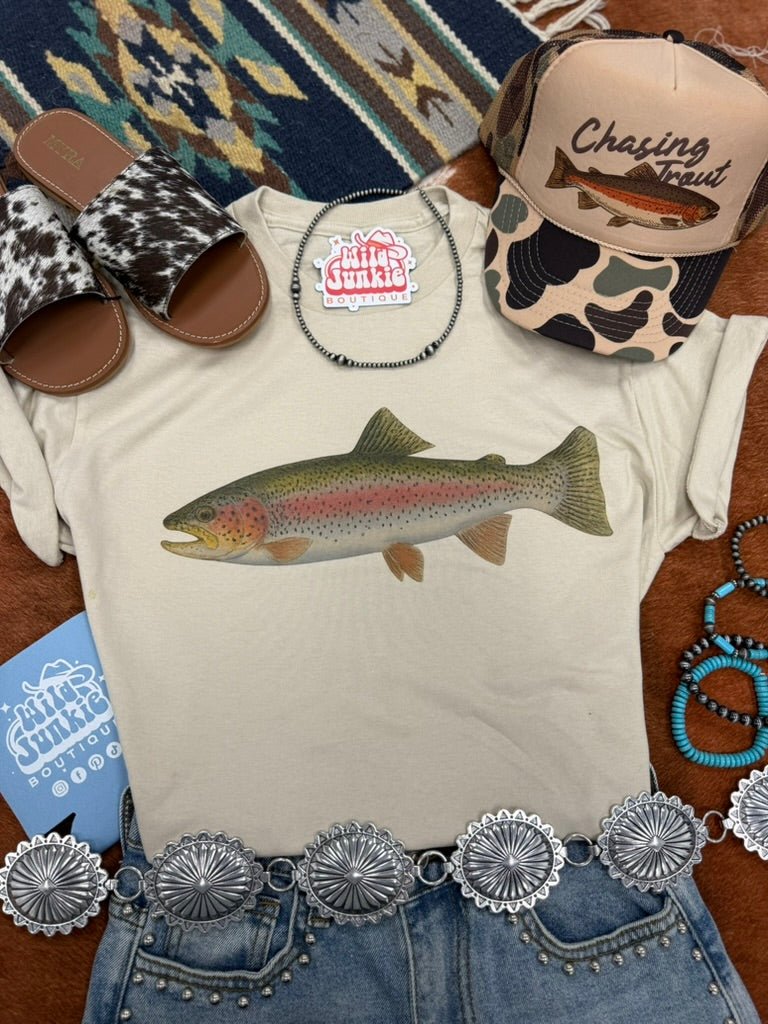 Rainbow Trout Graphic Tee