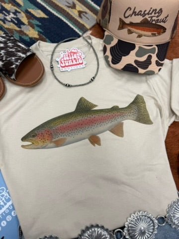 Rainbow Trout Graphic Tee