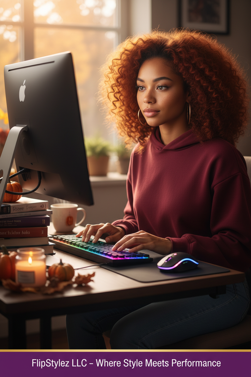 Wireless Backlit Keyboard and Mouse Combo - Rechargeable Full-Size 2.4GHz Illuminated Set for Enhanced Productivity