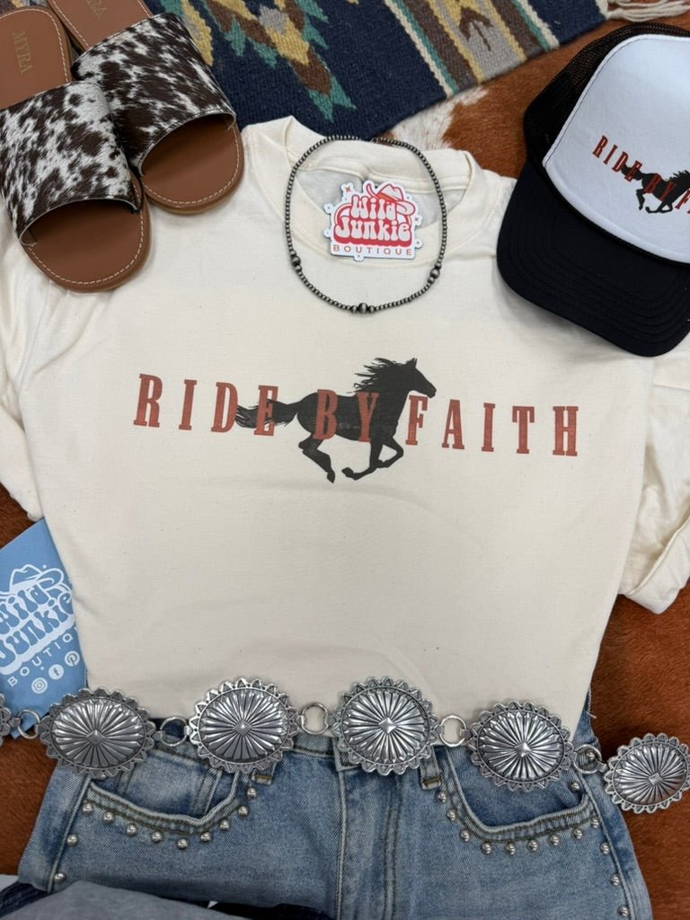 Ride By Faith Graphic Tee