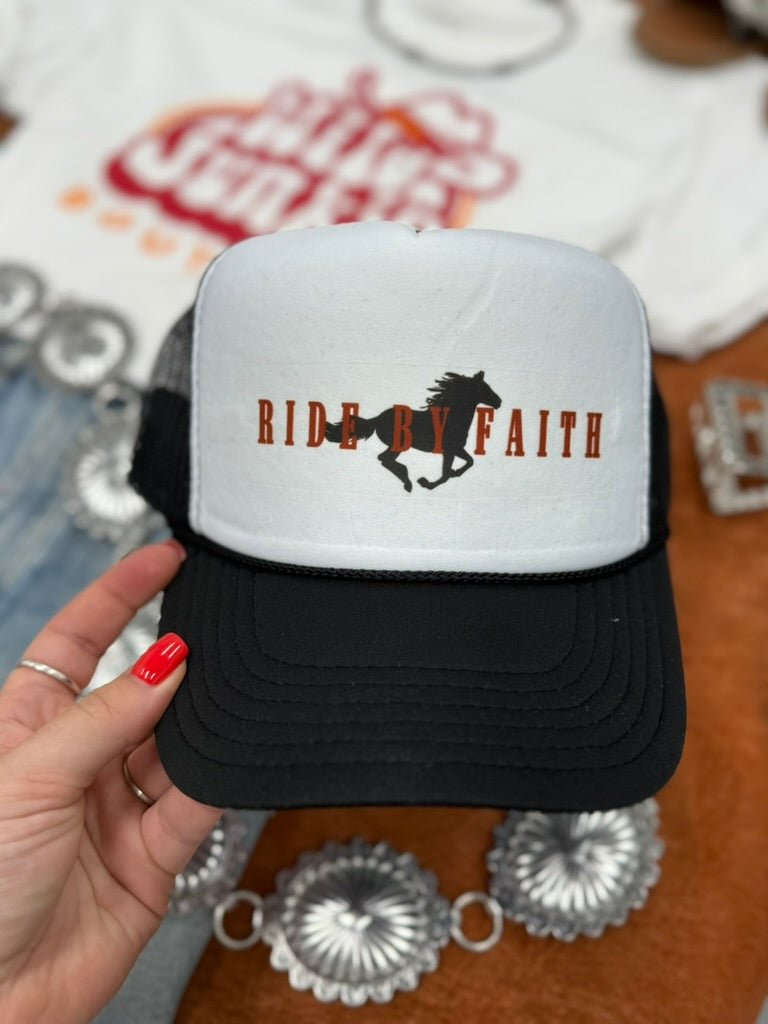 Ride By Faith Trucker Hat