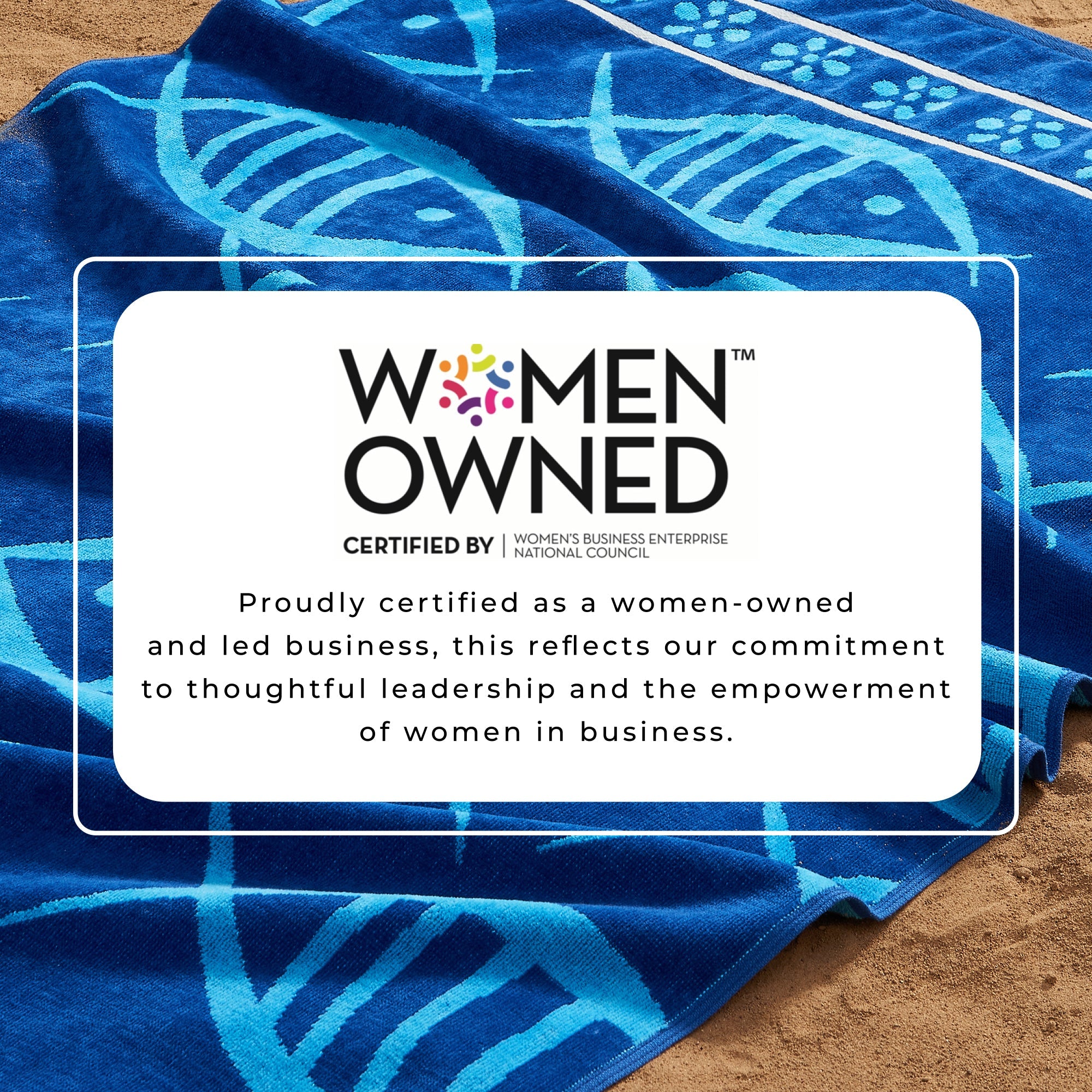 Cotton Velour Beach Towel - Maui Collection