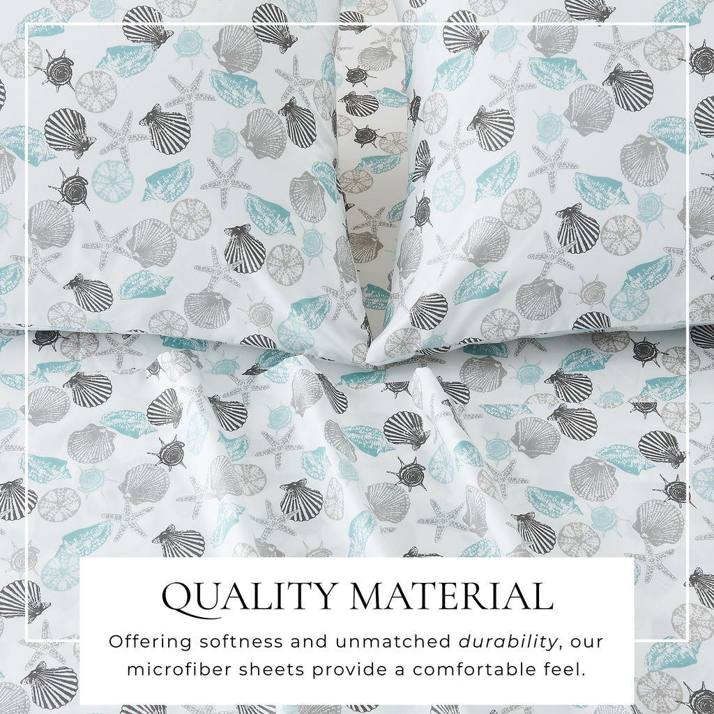 Coastal Printed Sheet Set - Newport Collection
