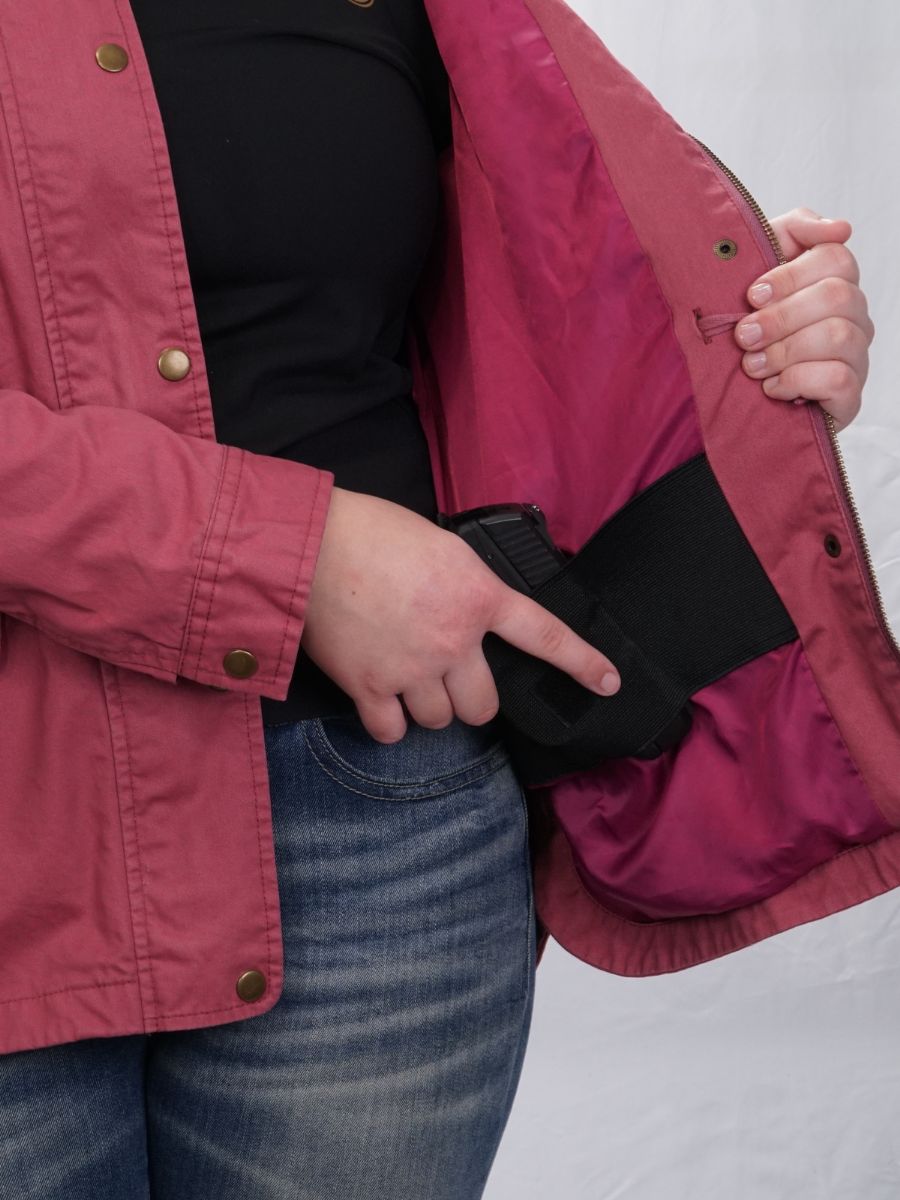 Secret Sadie CCW Jacket | Burgundy