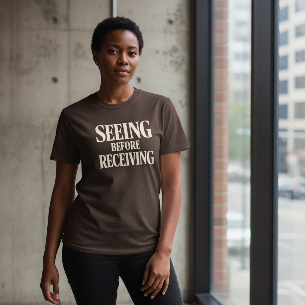 Seeing Before Receiving — Guinness World Records Commemorative Tee