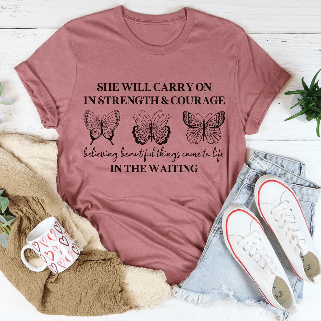 She Will Carry On Tee