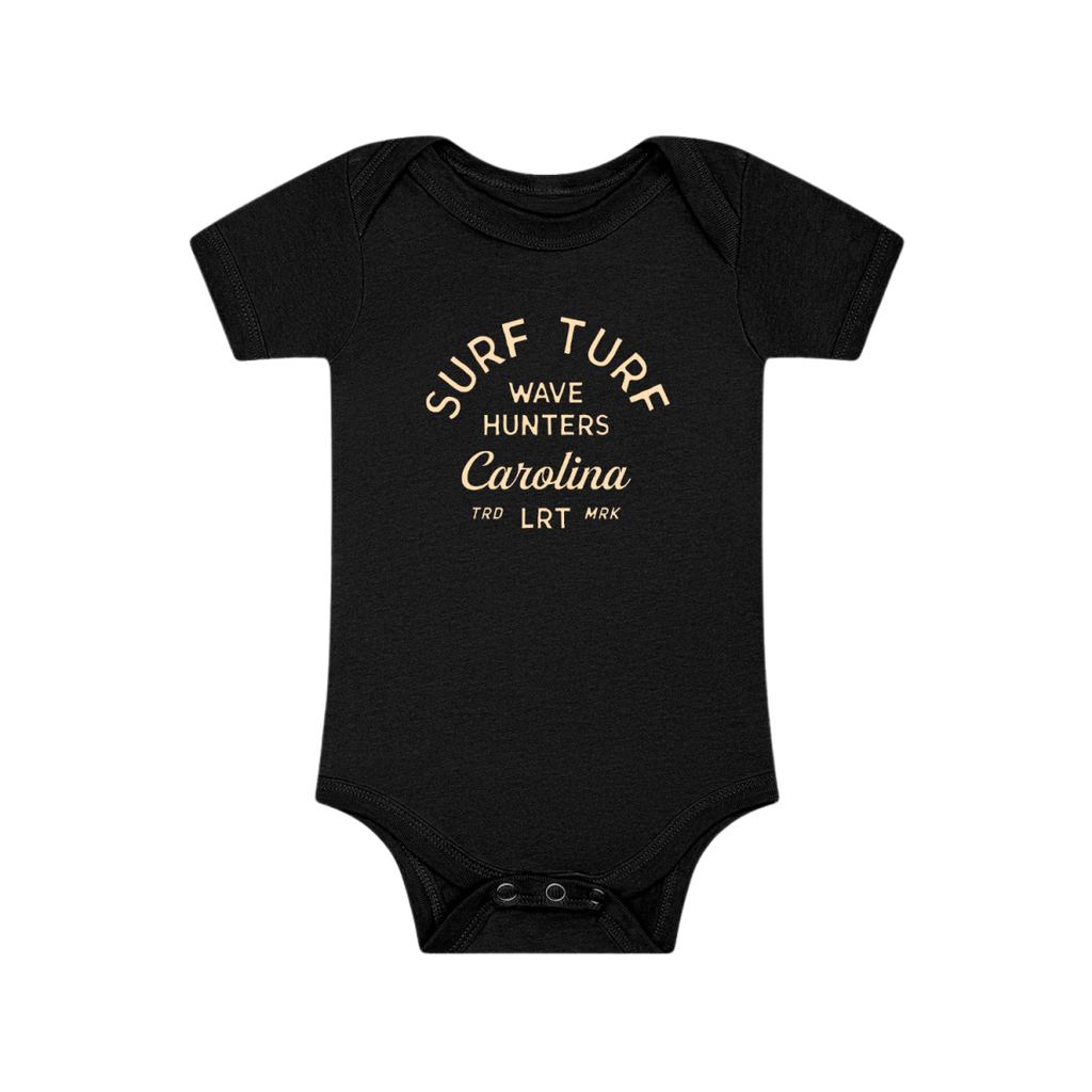 THE WAVE HUNTER ONESIE - BLACK