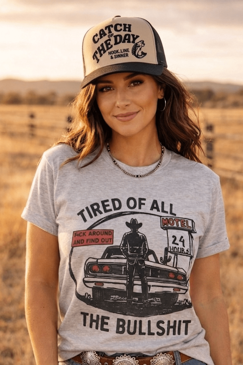Tired of All the Bullshit Graphic Tee