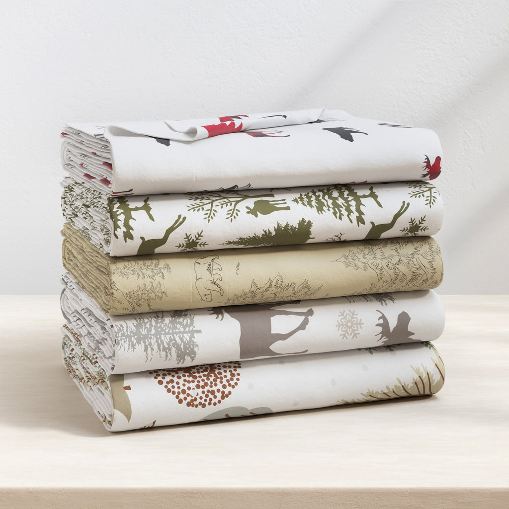 Turkish Cotton Flannel Sheet - Lakeview Collection