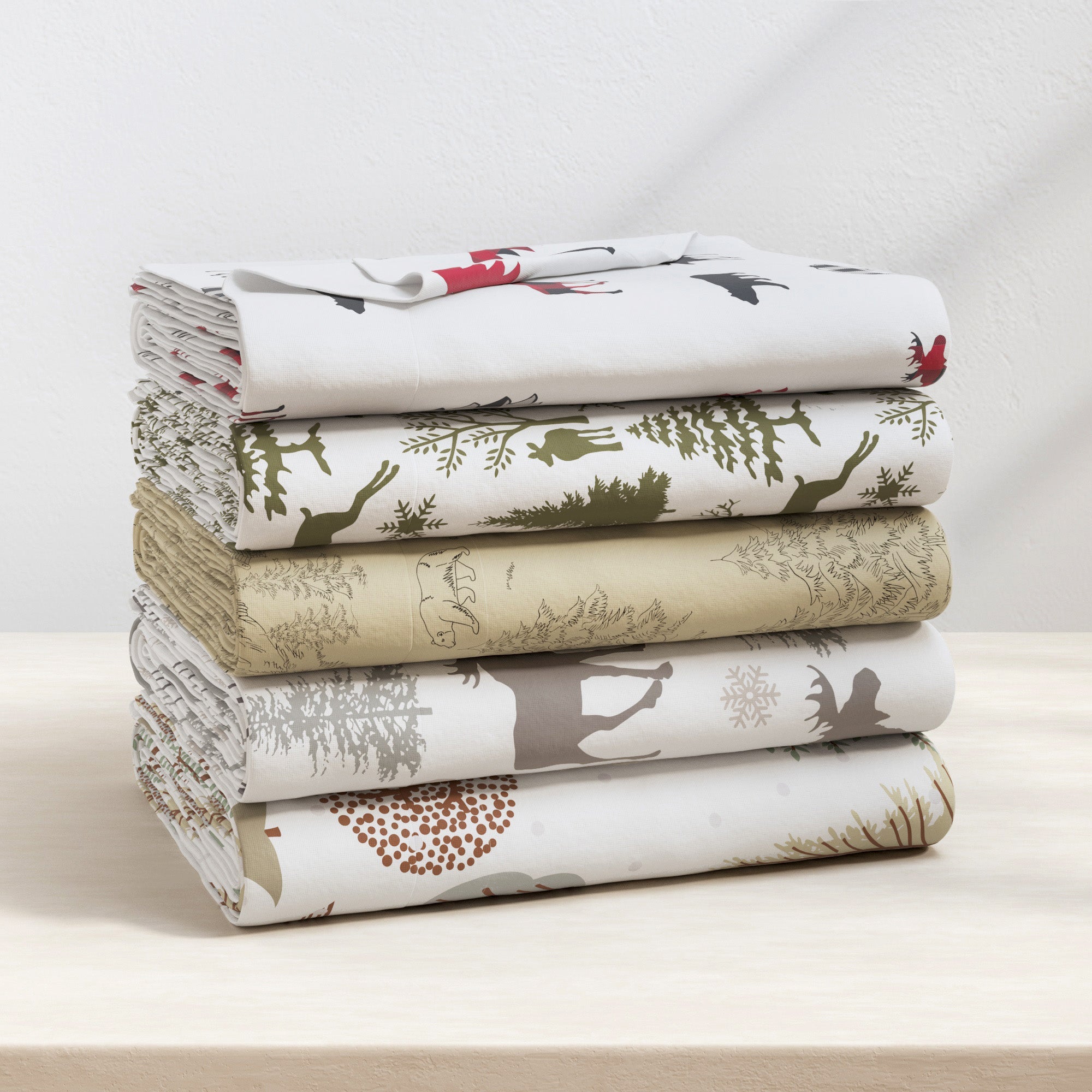 Turkish Cotton Flannel Sheet - Lakeview Collection