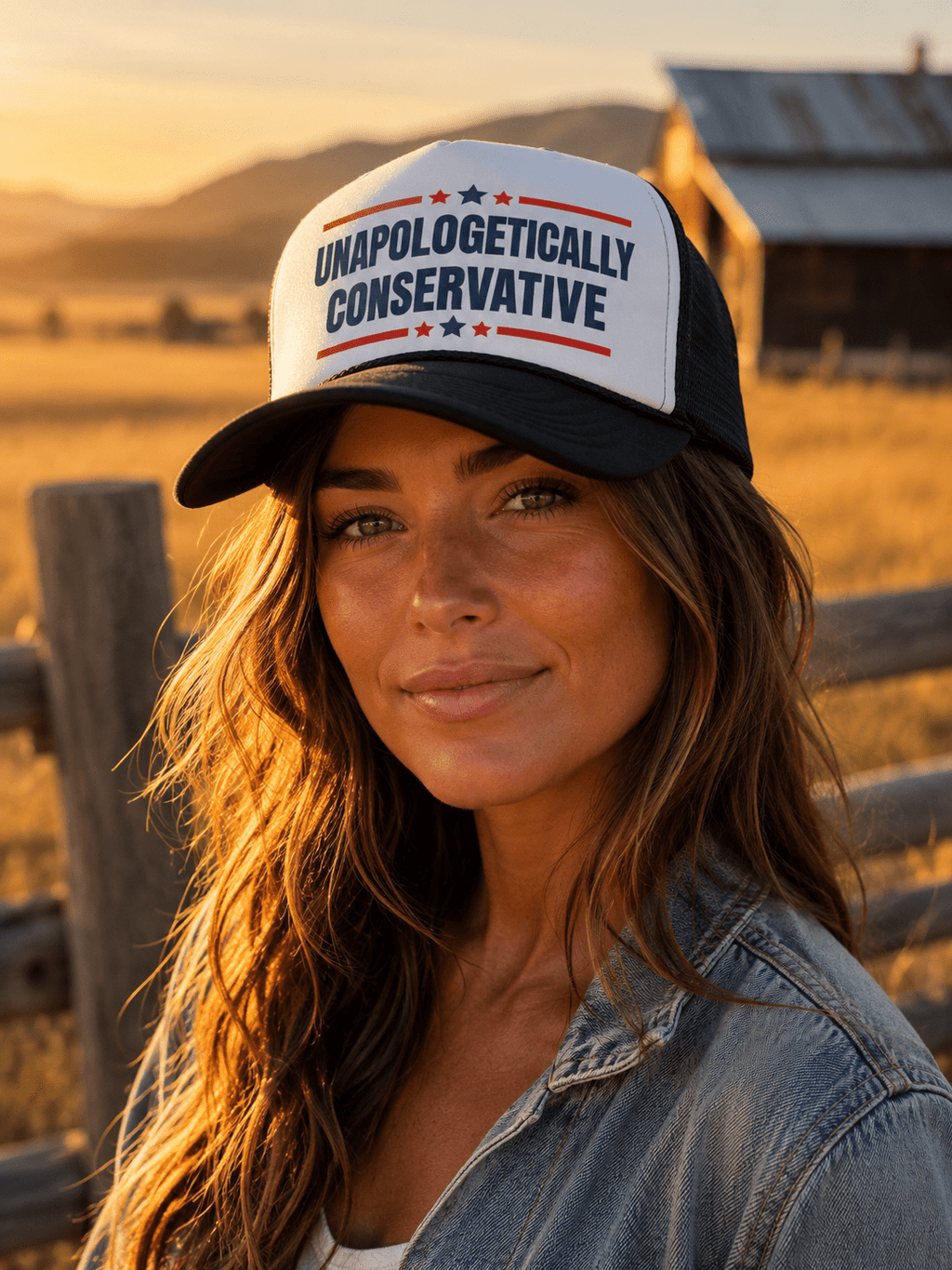 Unapologetically Conservative Trucker Hat