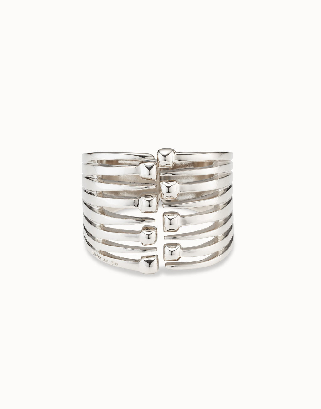 Uno de 50 Bangle bracelet with multiple nail heads