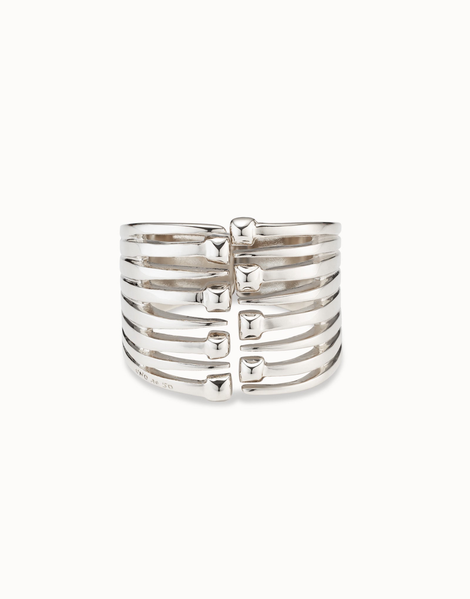 Uno de 50 Bangle bracelet with multiple nail heads