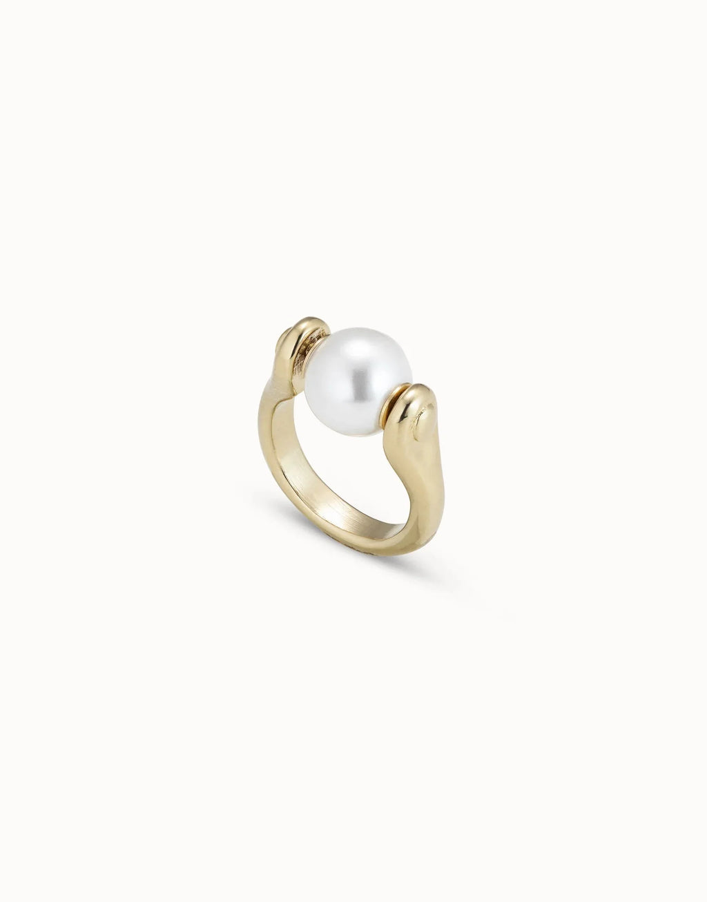 Uno De 50 Ring with small pearl