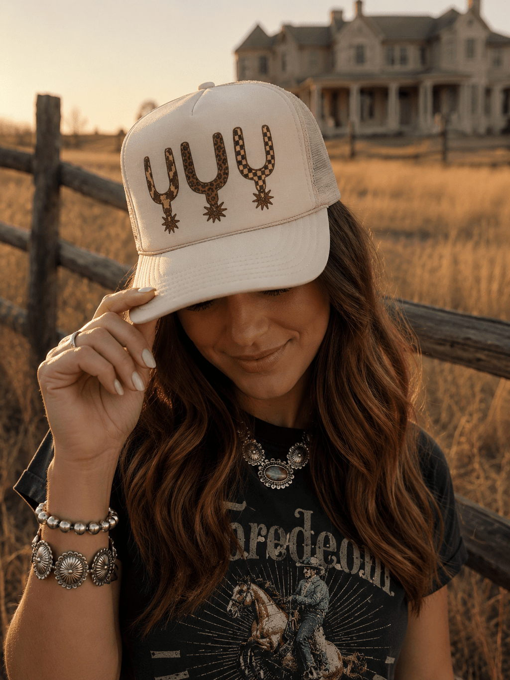 Western Spur Trio Trucker Hat