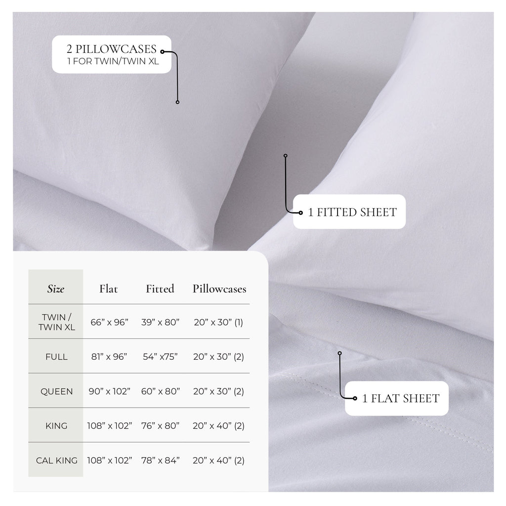 100% Organic Cotton Jersey Knit Sheets