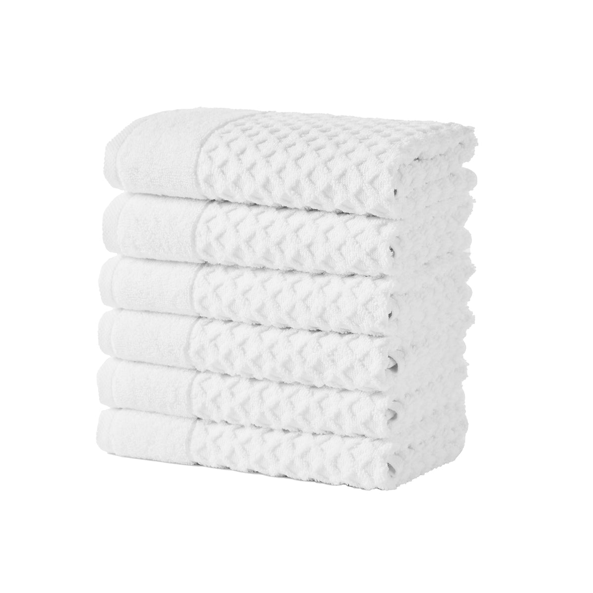 Cotton Diamond Waffle Weave Bath Towel Set - Grayson Collection