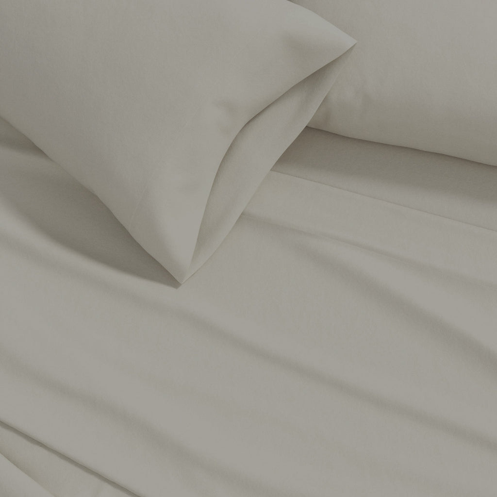 Cotton Solid Flannel Sheet - Nordic Collection
